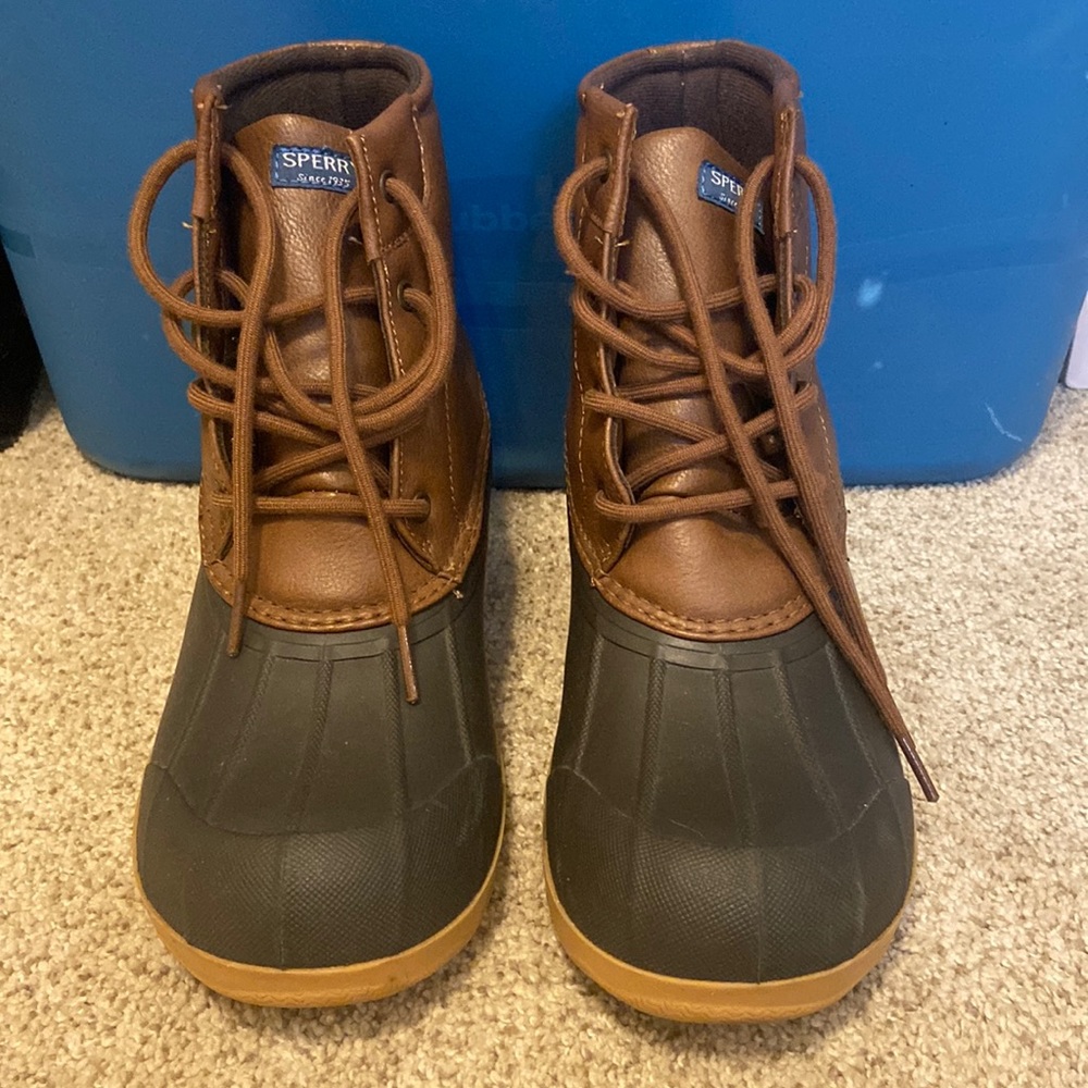 sperry duck boots